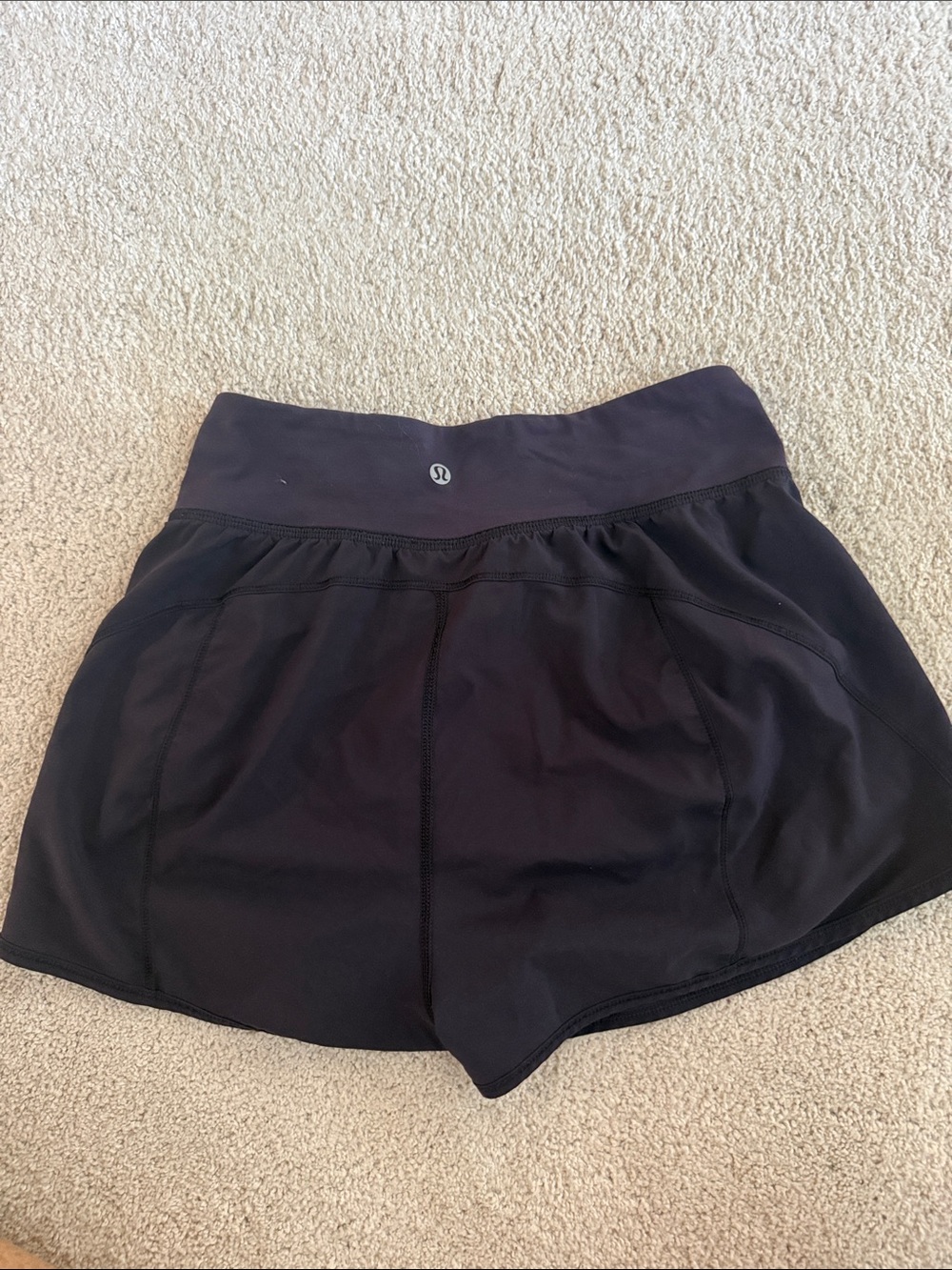 lululemon athletica Black High-Waist Athletic Shorts - Picture 2 of 2